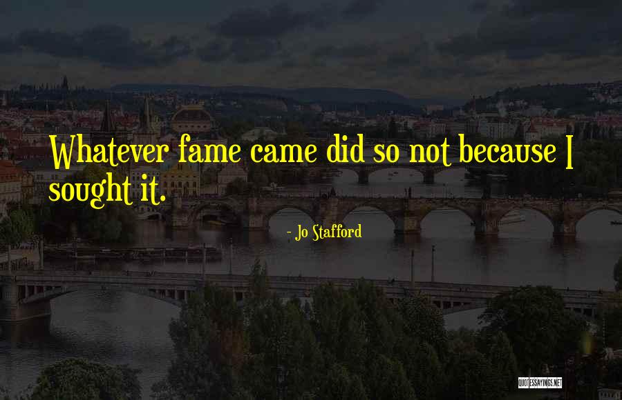 Jo Stafford Quotes 2117497 Jo Stafford Quotes 2117497