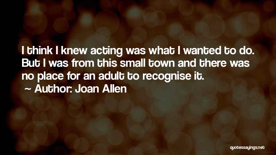 Joan Allen Quotes 1261788