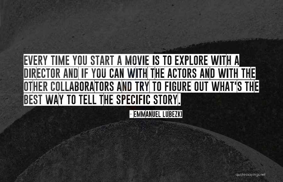 Joan Almon Quotes By Emmanuel Lubezki Joan Almon Quotes By Emmanuel Lubezki