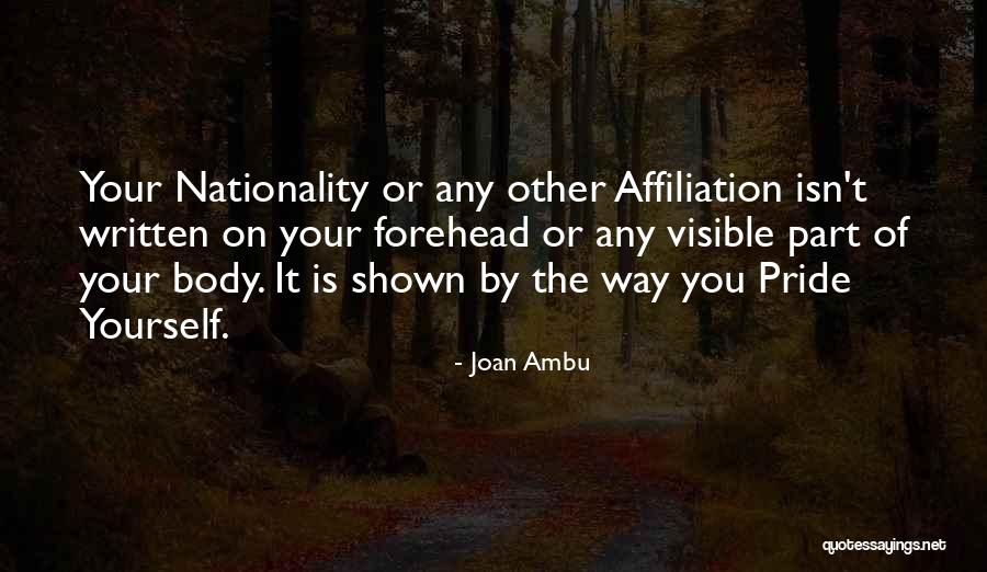 Joan Ambu Quotes 701519