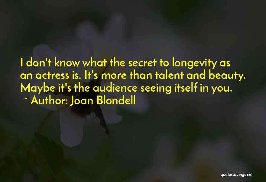 Joan Blondell Quotes 881194