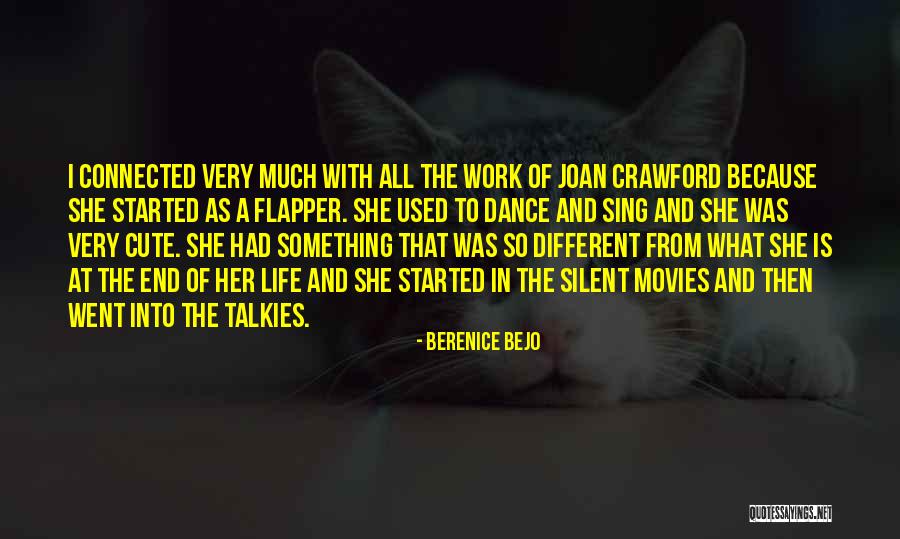 Joan Crawford My Way Of Life Quotes By Berenice Bejo