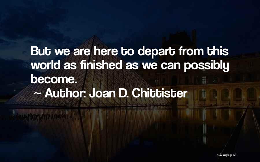Joan D. Chittister Quotes 1851877