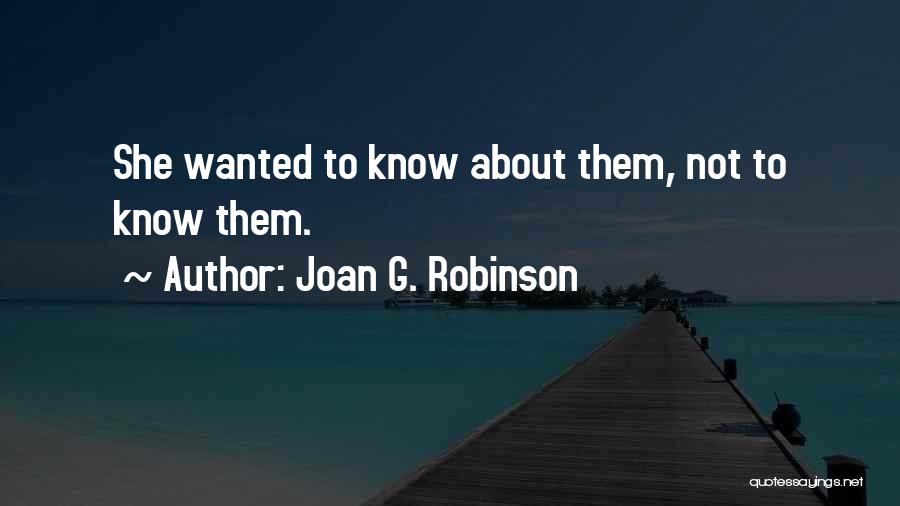 Joan G. Robinson Quotes 297829