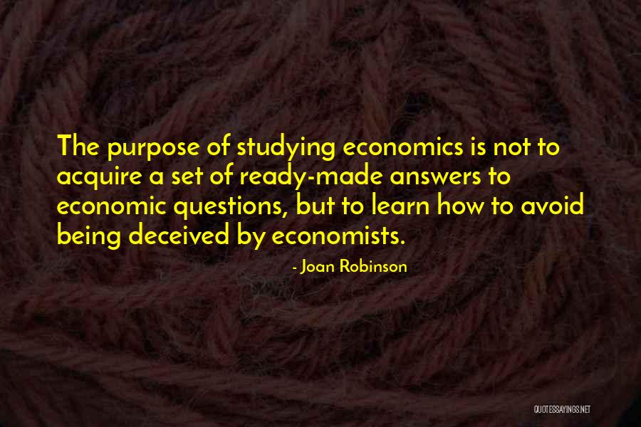 Joan Robinson Quotes 792502