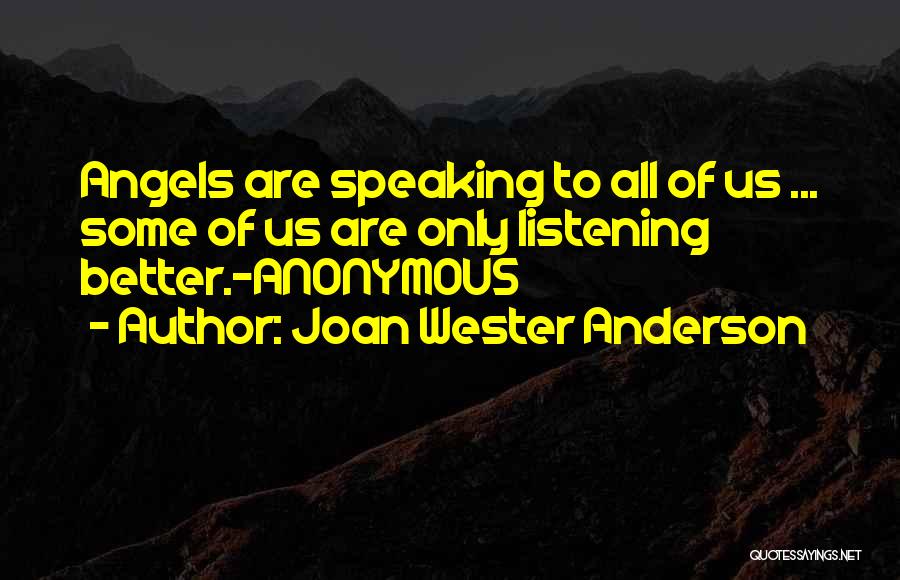 Joan Wester Anderson Quotes 261340