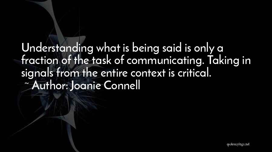 Joanie Connell Quotes 1615591