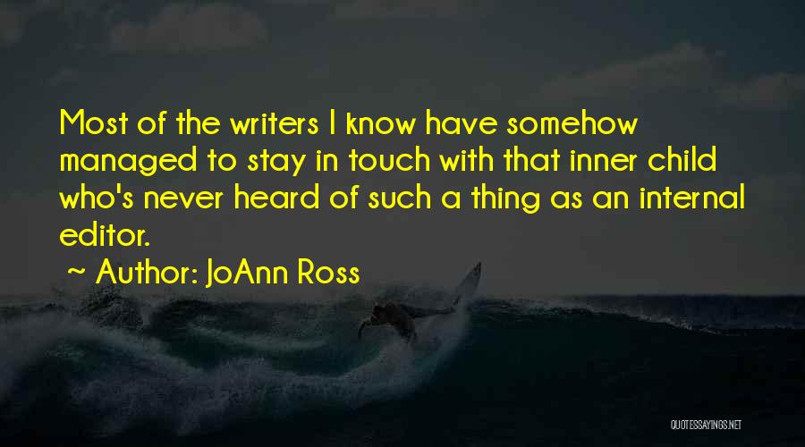 JoAnn Ross Quotes 574219