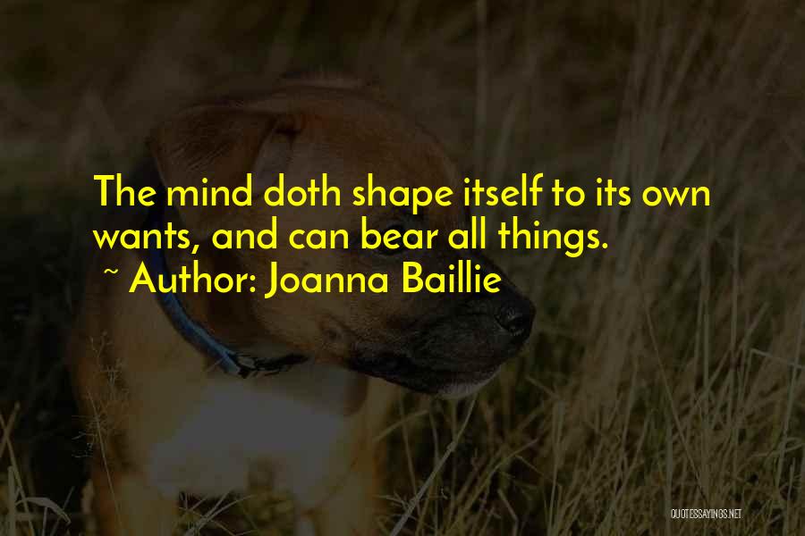 Joanna Baillie Quotes 234575