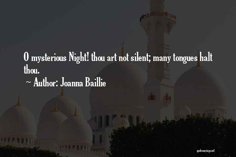 Joanna Baillie Quotes 286866