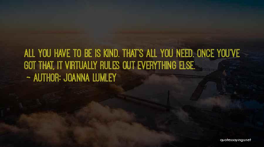 Joanna Lumley Quotes 1443683