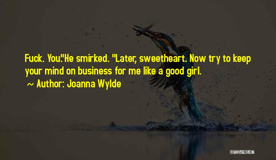 Joanna Wylde Quotes 1932849