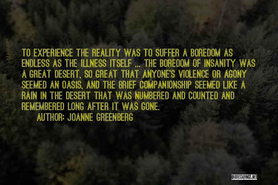 Joanne Greenberg Quotes 836957