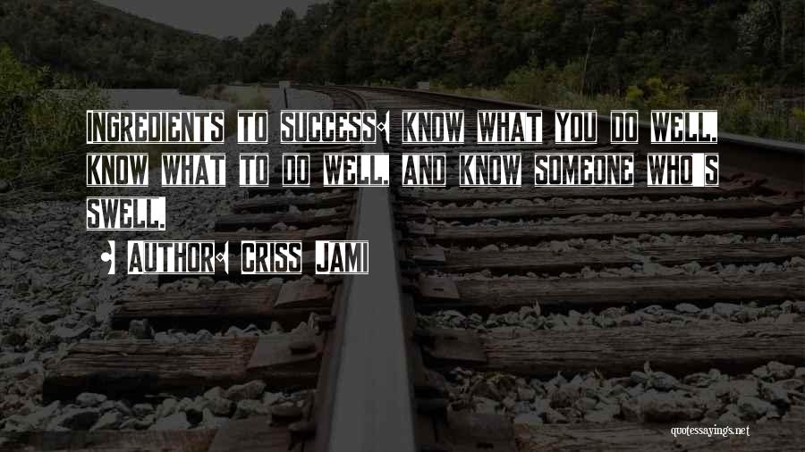 Job And Success Quotes By Criss Jami