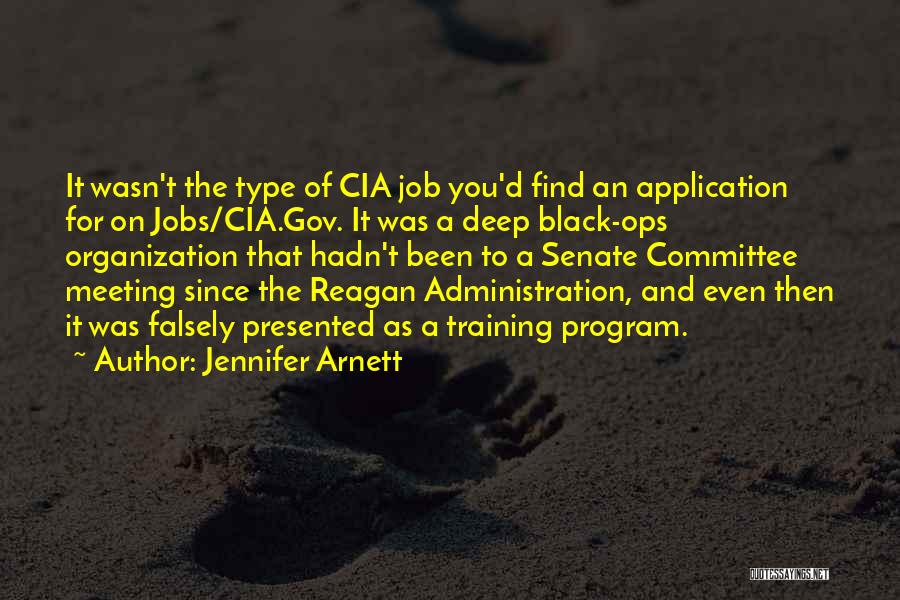 Job Application Quotes By Jennifer Arnett