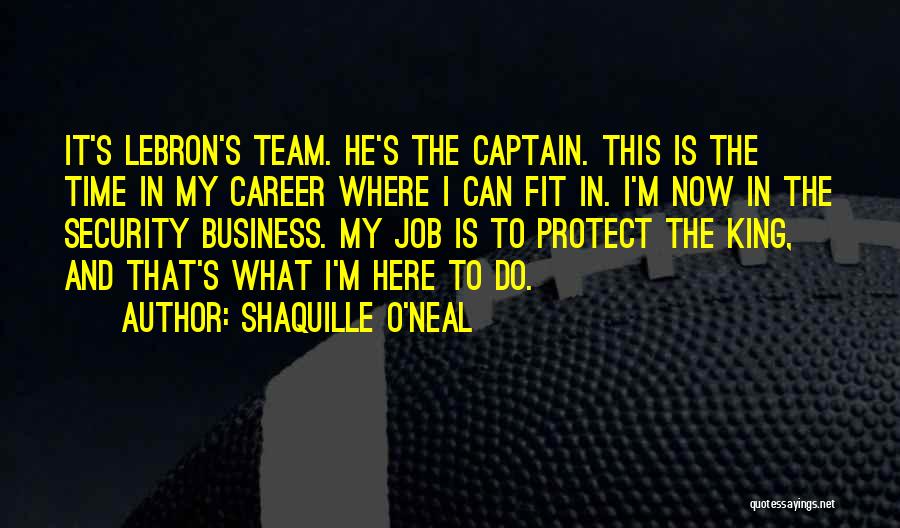 Job Career Quotes By Shaquille O'Neal