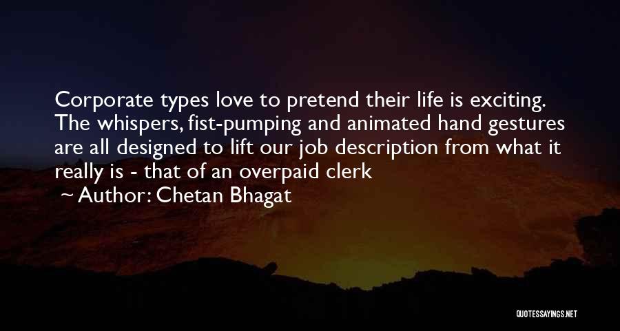 Job Description Quotes By Chetan Bhagat