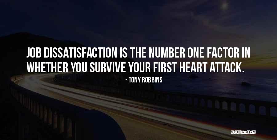 Job Dissatisfaction Quotes By Tony Robbins