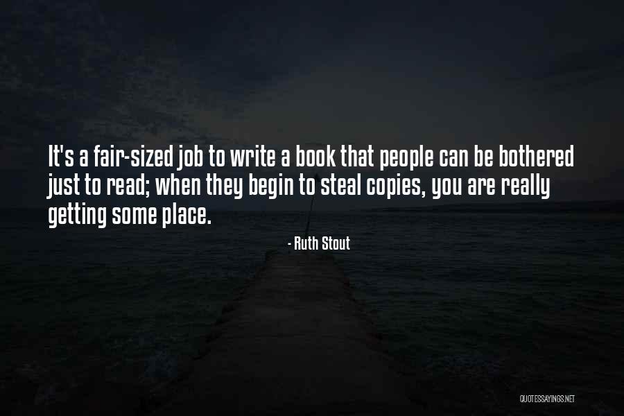 Job Fair Quotes By Ruth Stout Job Fair Quotes By Ruth Stout