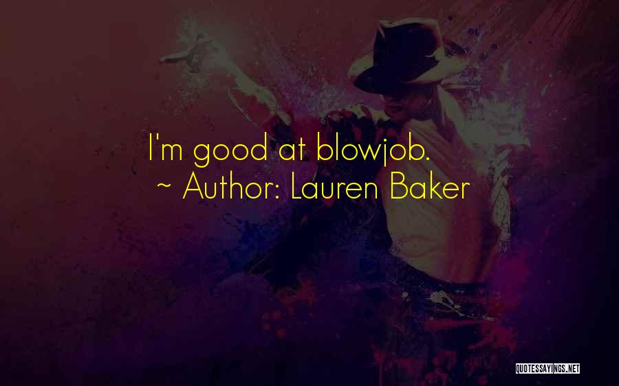 Job Funny Quotes By Lauren Baker