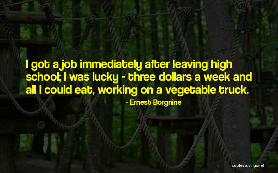Job Leaving Quotes By Ernest Borgnine Job Leaving Quotes By Ernest Borgnine