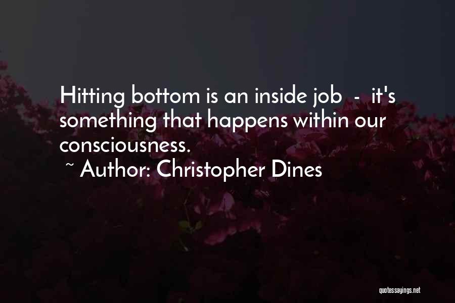 Job Loss Quotes By Christopher Dines