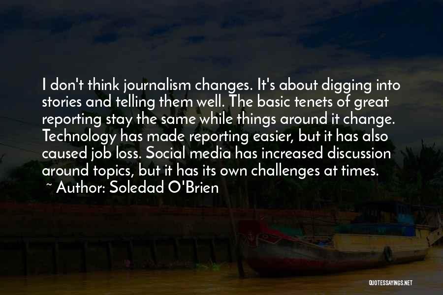 Job Loss Quotes By Soledad O'Brien