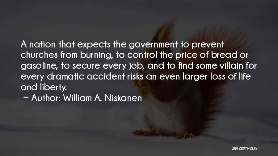 Job Loss Quotes By William A. Niskanen