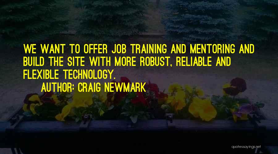 Job Offer Quotes By Craig Newmark