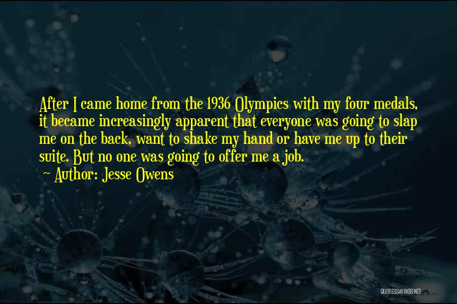 Job Offer Quotes By Jesse Owens