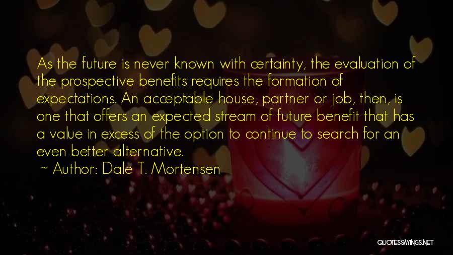 Job Offers Quotes By Dale T. Mortensen Job Offers Quotes By Dale T. Mortensen