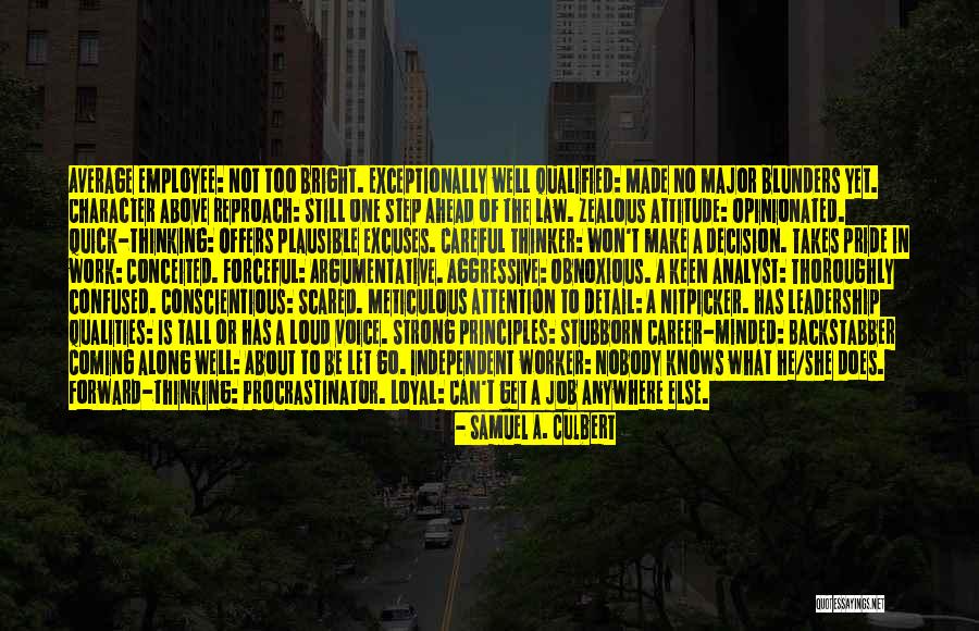 Job Offers Quotes By Samuel A. Culbert Job Offers Quotes By Samuel A. Culbert