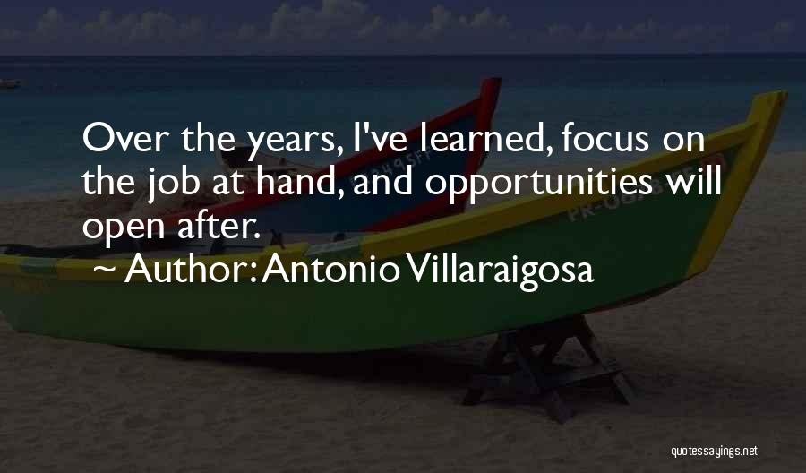 Job Opportunities Quotes By Antonio Villaraigosa