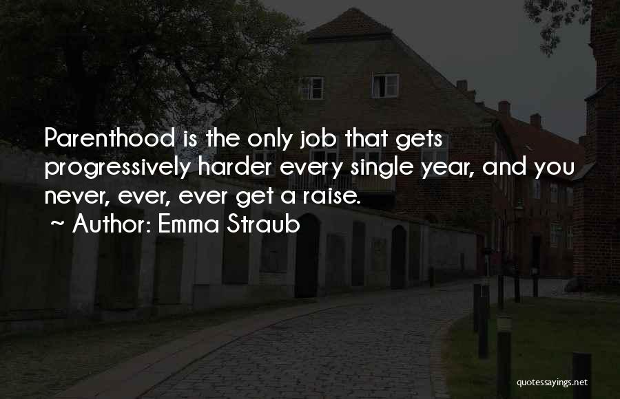 Job Raise Quotes By Emma Straub