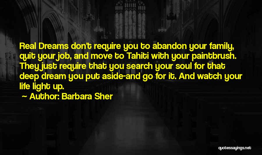 Job Search Quotes By Barbara Sher