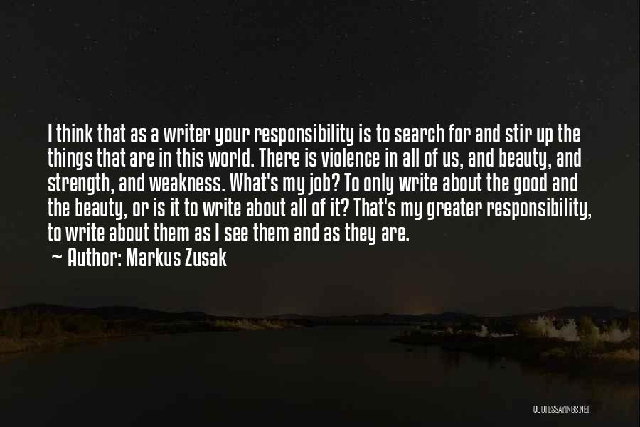 Job Search Quotes By Markus Zusak