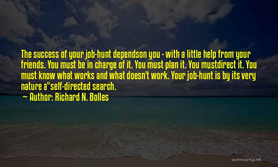 Job Search Quotes By Richard N. Bolles