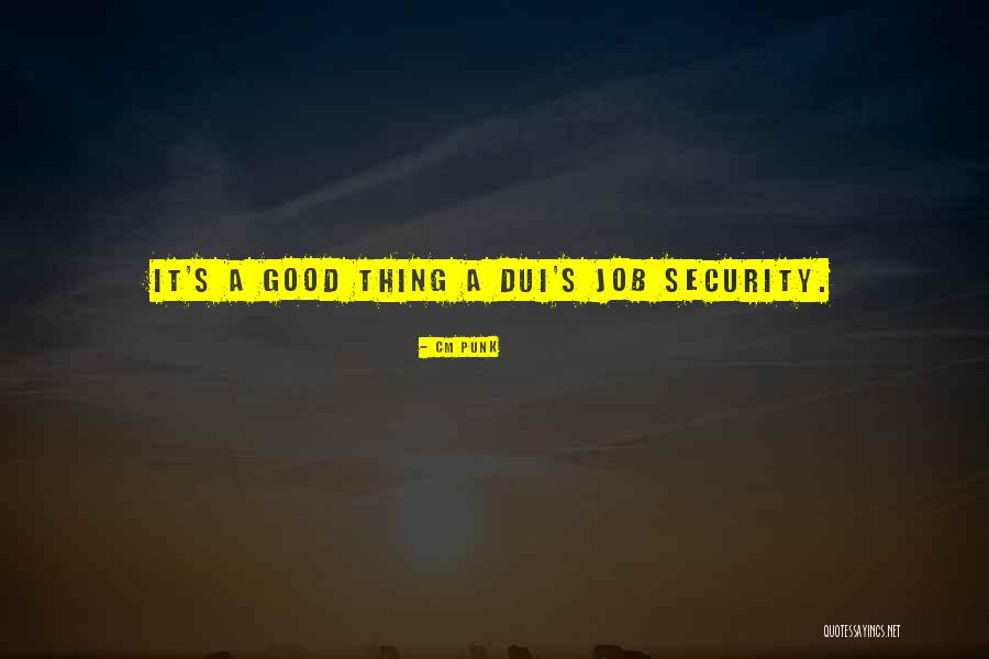 Job Security Quotes By CM Punk Job Security Quotes By CM Punk