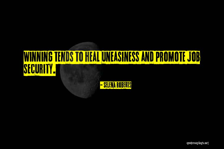 Job Security Quotes By Selena Roberts Job Security Quotes By Selena Roberts