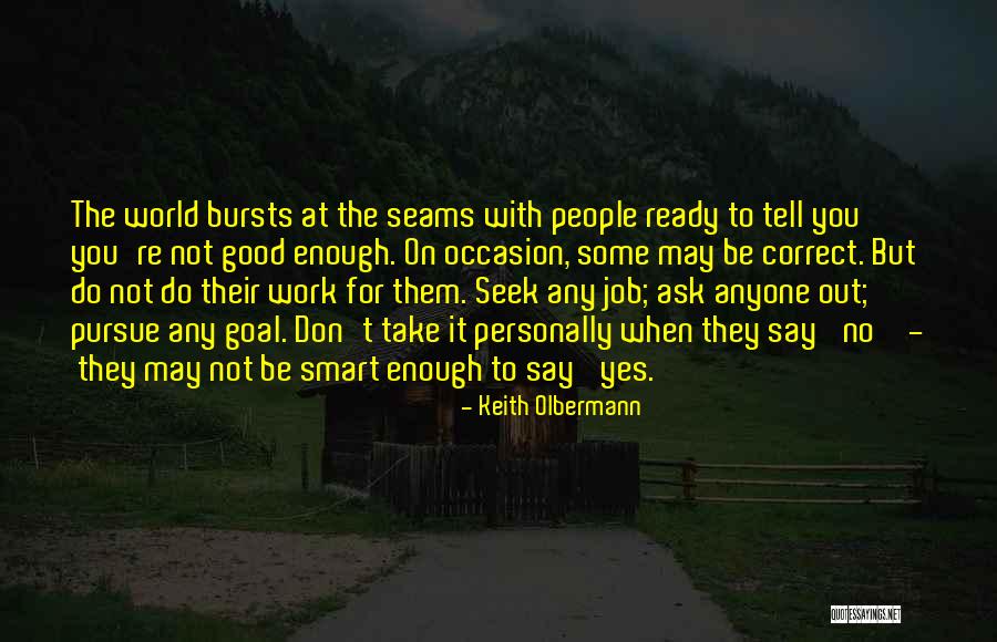 Job Seek Quotes By Keith Olbermann