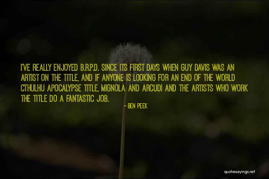 Job Title Quotes By Ben Peek Job Title Quotes By Ben Peek