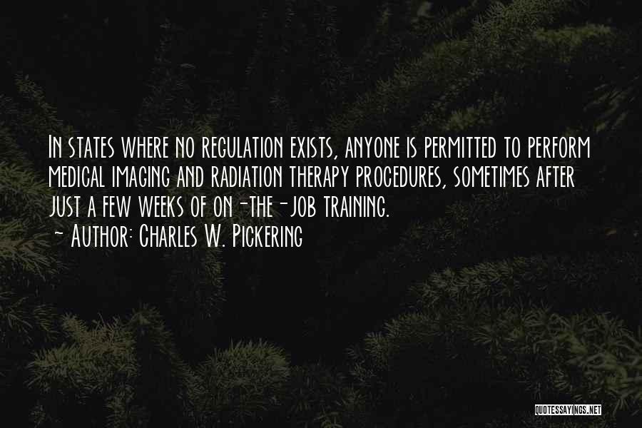 Job Training Quotes By Charles W. Pickering