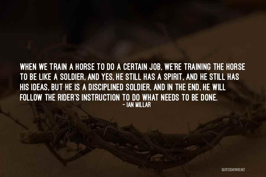 Job Training Quotes By Ian Millar