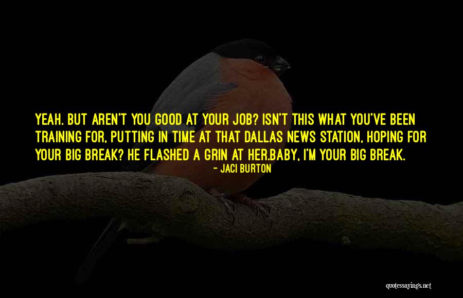 Job Training Quotes By Jaci Burton