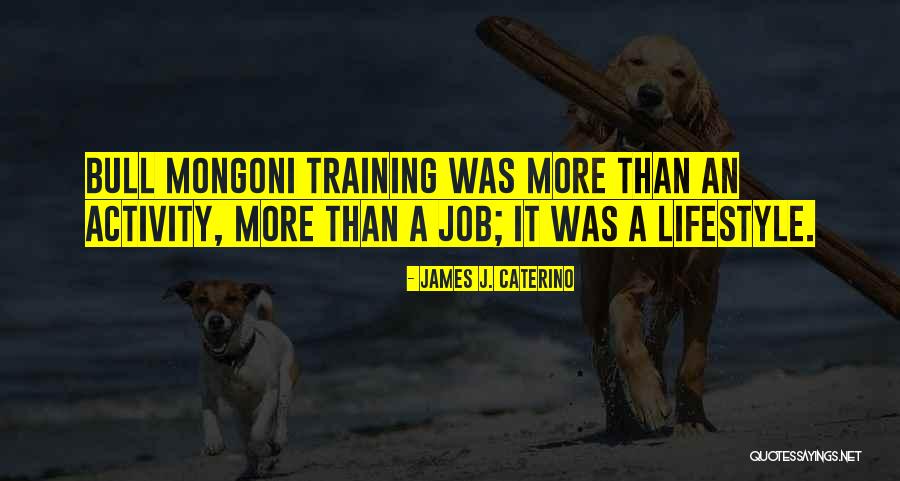 Job Training Quotes By James J. Caterino