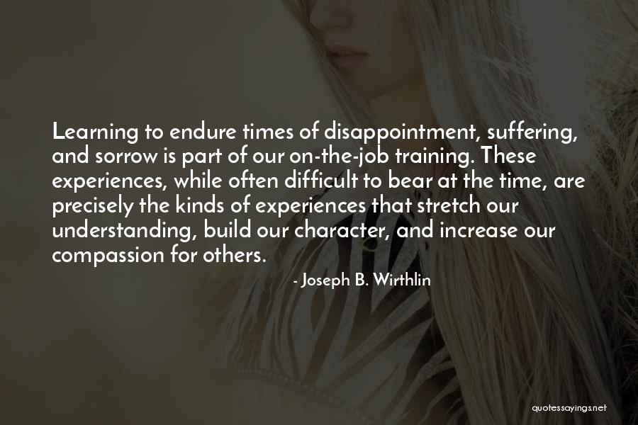 Job Training Quotes By Joseph B. Wirthlin