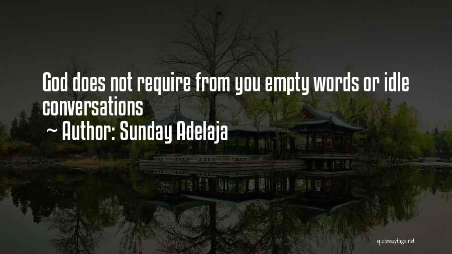 Jobbery Means Quotes By Sunday Adelaja