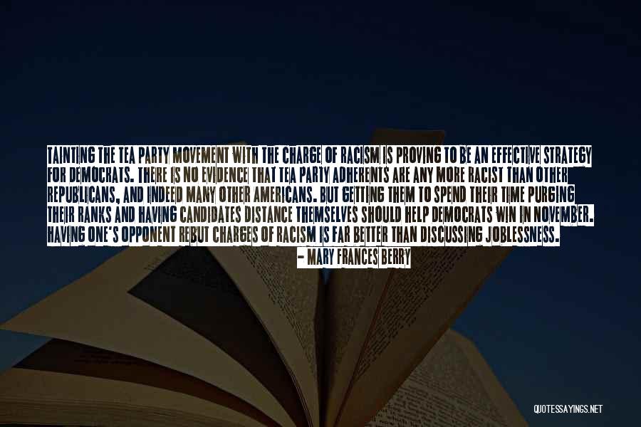 Joblessness Quotes By Mary Frances Berry Joblessness Quotes By Mary Frances Berry