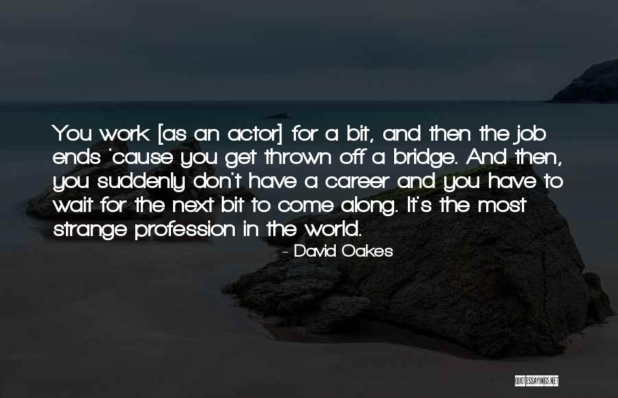 Jobs And Careers Quotes By David Oakes