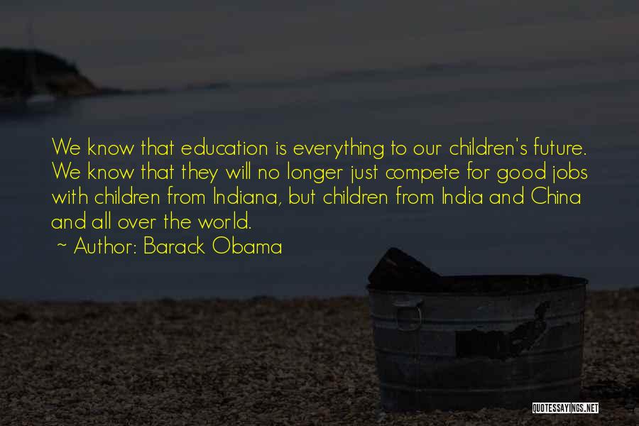 Jobs And Education Quotes By Barack Obama